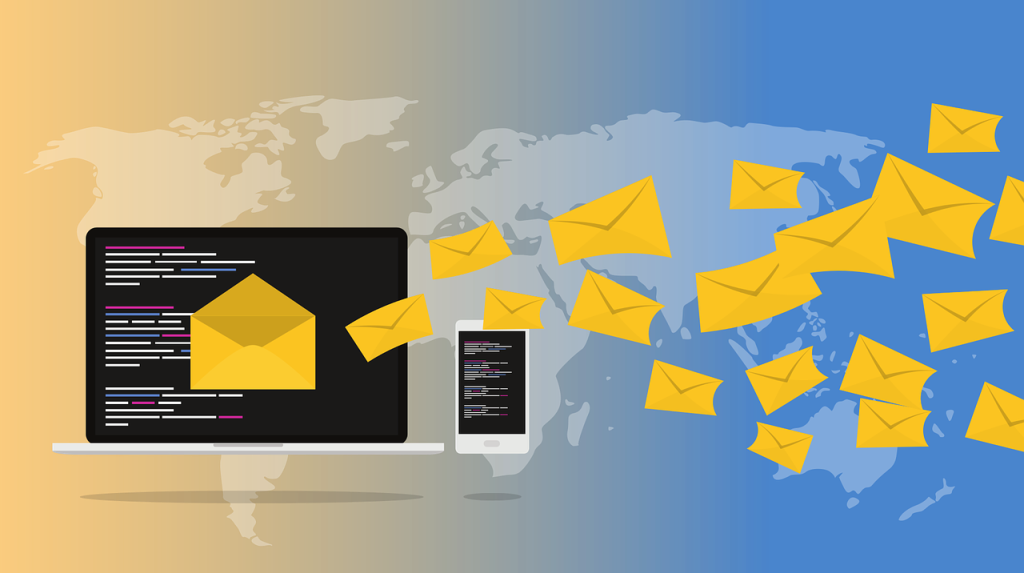 Email Etiquette -- Image by Muhammad Ribkhan from Pixabay