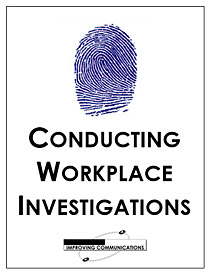 Workplace Investigations Text Book Cover