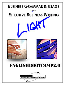 Business Grammar and Usage with Business Writing class | Improving Communications